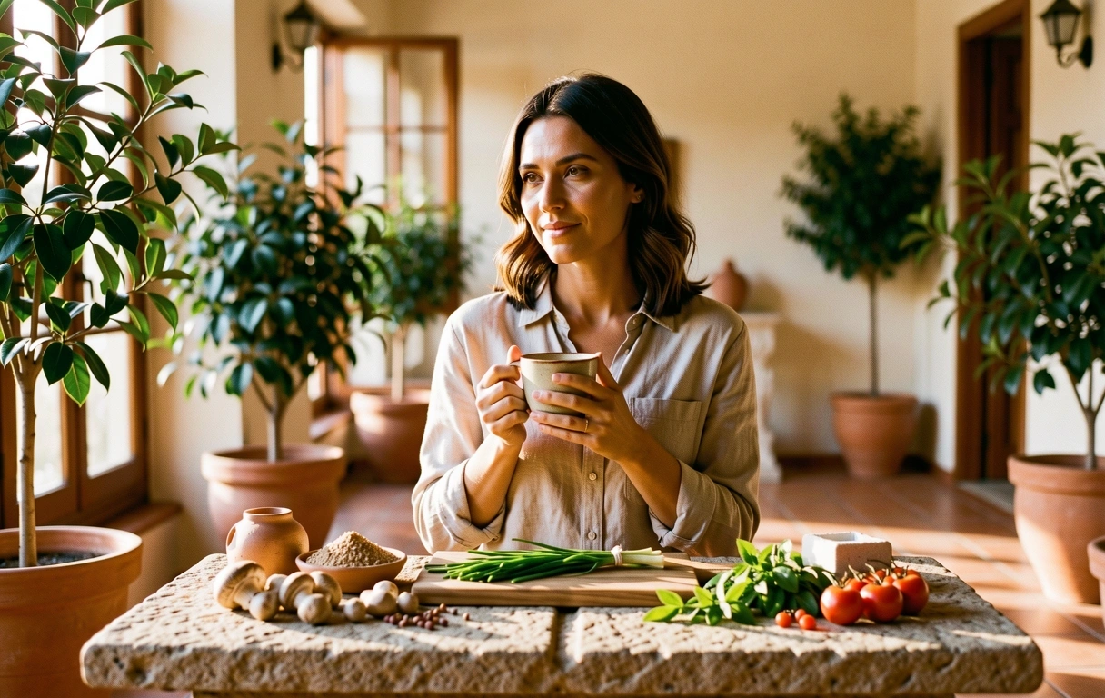 Especialista en nutrición en su entorno de trabajo